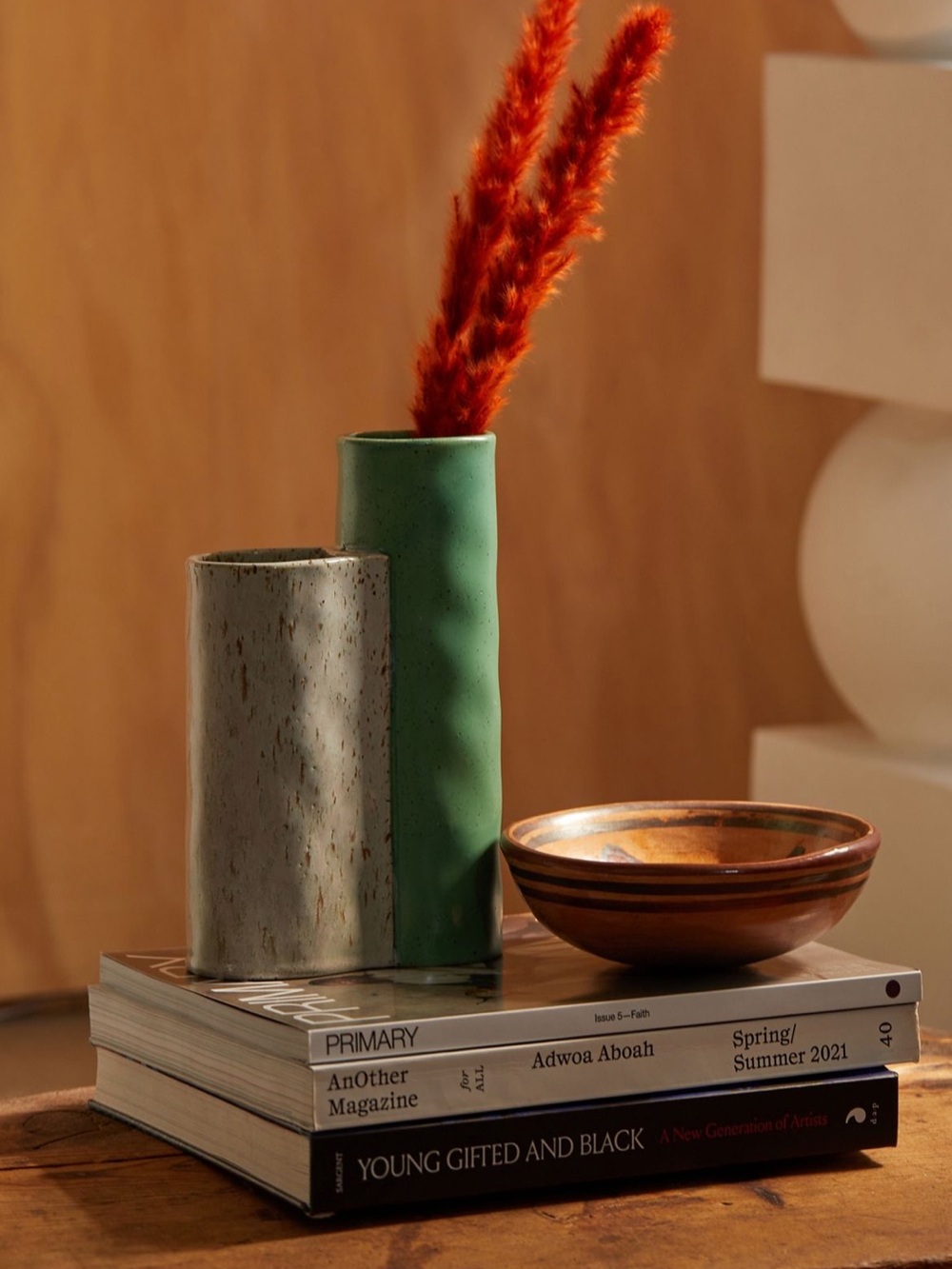 Unique Stoneware Delilah Vase
